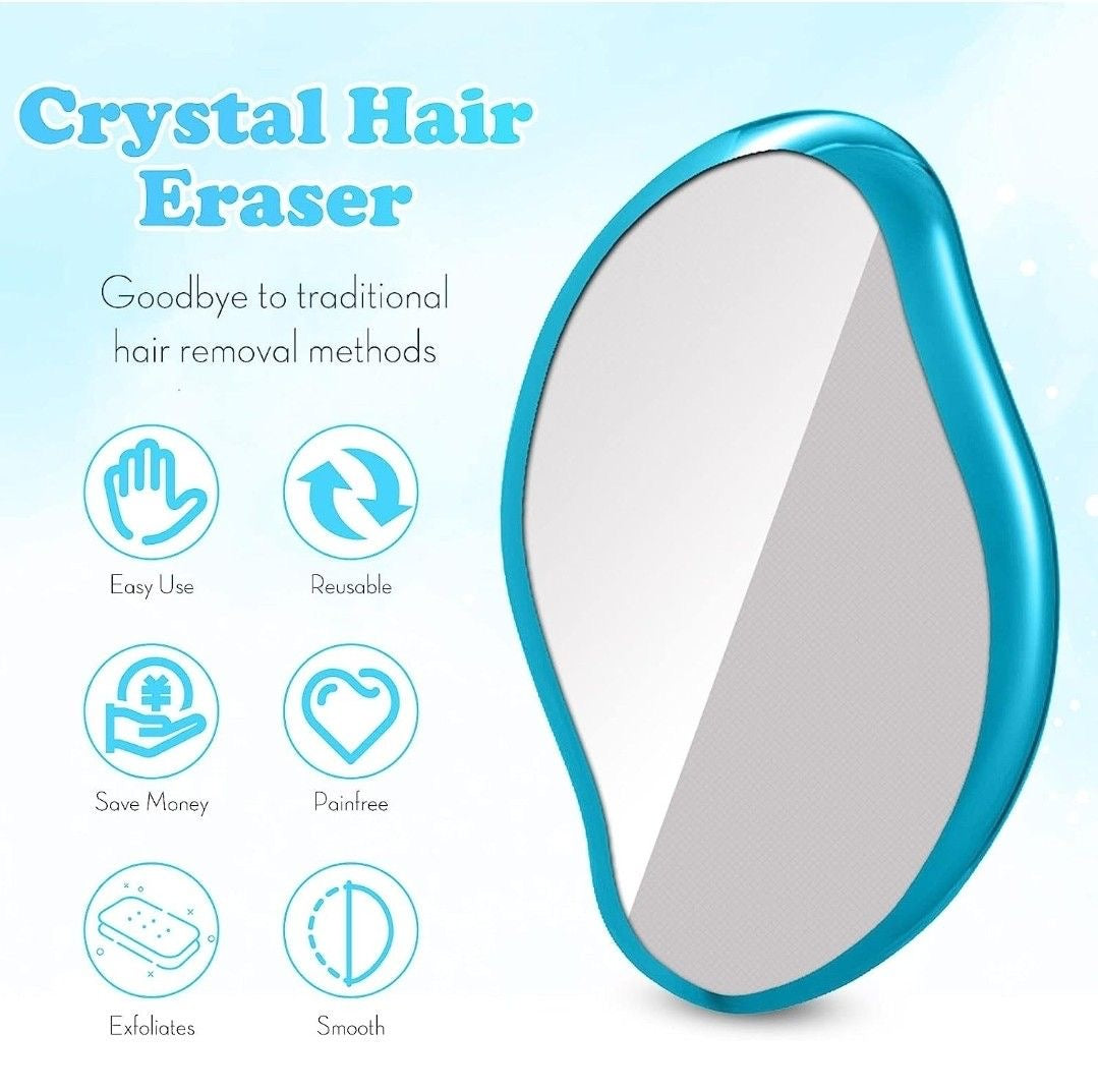 Painless crystal hair remover